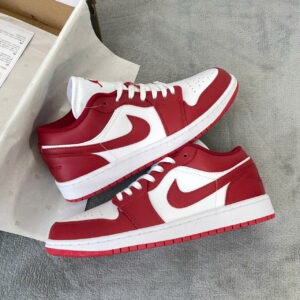Giày Nike Air Jordan 1 Low ‘Gym Red White’