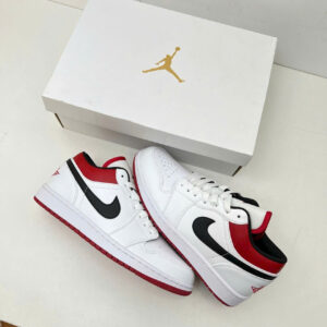 Giày Nike Air Jordan Low University Red Black Like Auth