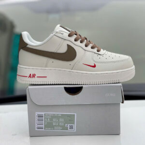 Giày Nike Air Force 1 Low White Brown Best Quality