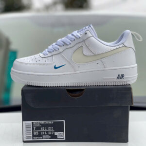 Giày Nike Air Force 1 Multi-Etch Swoosh Black White like auth