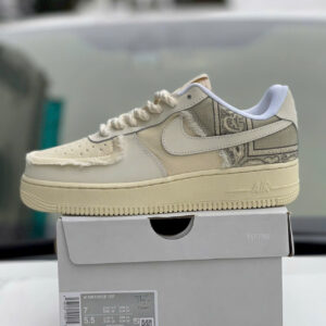 Giày Nike Air Force 1 Low Custom Paisley Dây Thừng like auth
