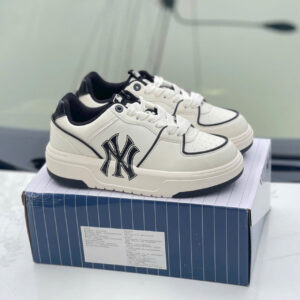 Giày MLB Chunky Liner New York Yankees White Black Chuẩn 99% Auth