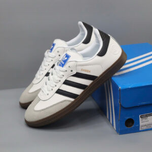 Giày Adidas Samba OG Cloud White Core Black Chuẩn 95% Auth