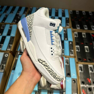 Nike Air Jordan 3 White UNC