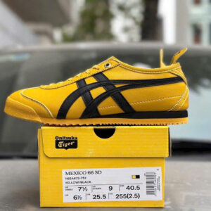 Giày Onitsuka Tokuten Tiger Mexico 66 Balck Yellow Like Auth