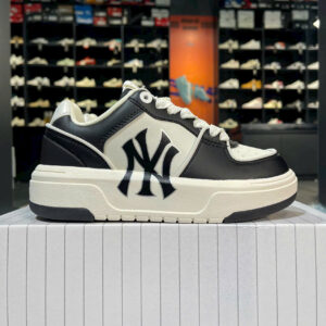 Giày MLB Korea Chunky Liner New York Yankees Piano Black