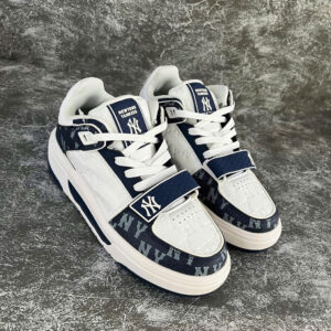 Giày MLB Chunky Liner Mid Classic Monogram NewYork Yankees
