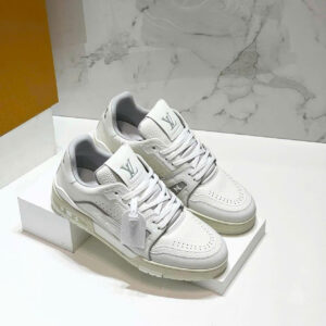 Louis Vuitton Lv Trainer #54 Signature White