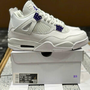 Air Jordan 4 Metallic Court Purple